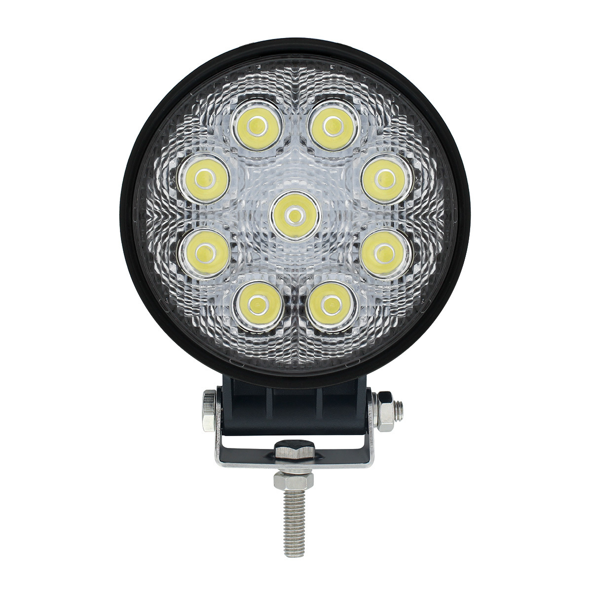 9 High Power LED 4 1/2" Round Spot Work Light
