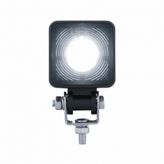 Single High Power LED 2" Square Mini Flood Work Light