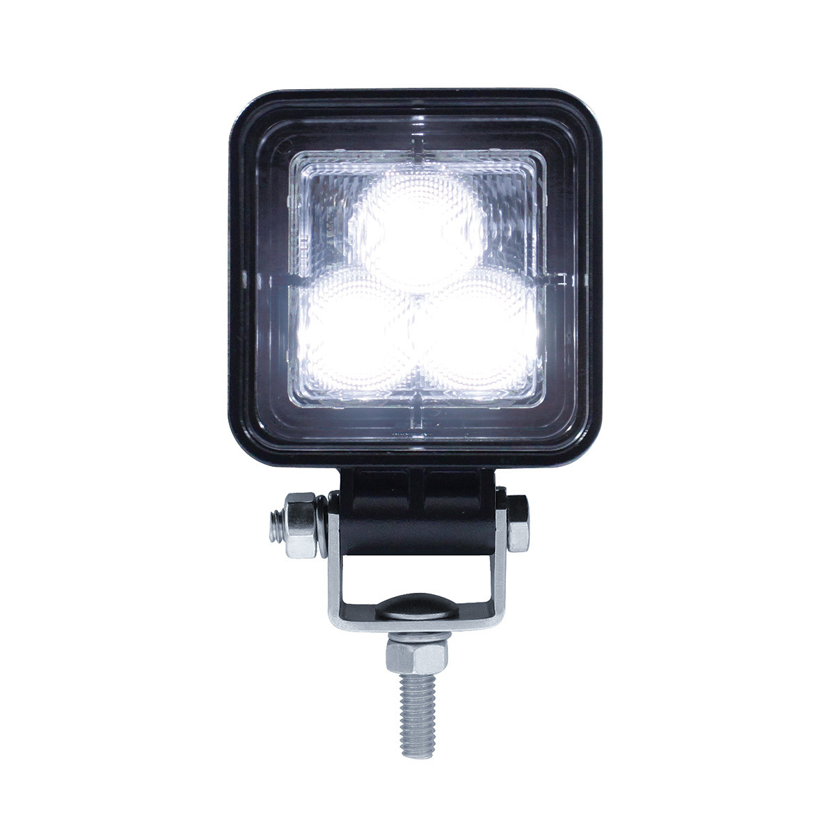 3 High Power LED 2 3/4" Square Compact Flood Work Light