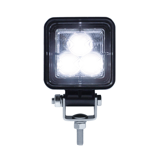 3 High Power LED 2 3/4" Square Compact Flood Work Light