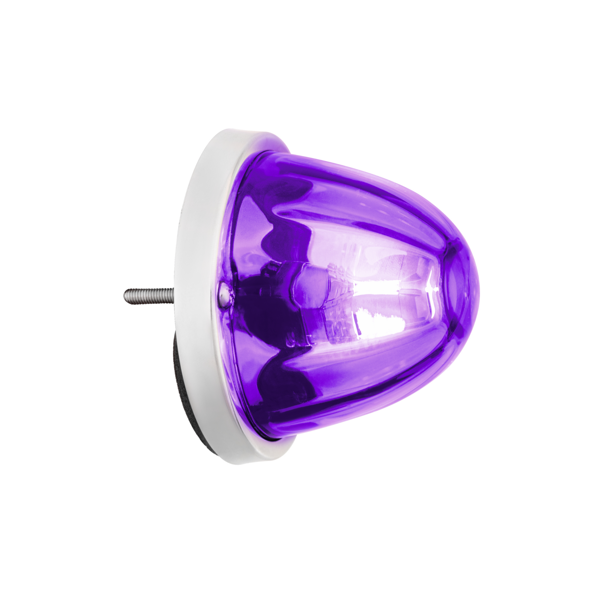 UltraBurst Glass Lens Red to Purple Double Fury 18 LED 360 Degree 1157 LED Bulb Watermelon Light Flush Mount