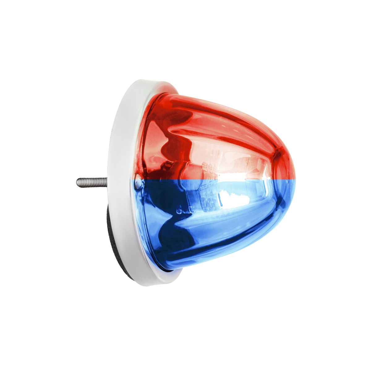 UltraBurst Glass Lens Red to Blue Double Fury 18 LED 360 Degree 1157 LED Bulb Watermelon Light Flush Mount