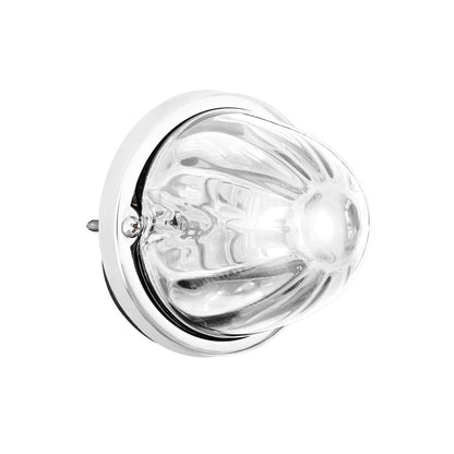 UltraBurst Glass Lens White Dual Function 18 LED 360 Degree 1157 LED Bulb Watermelon Light Flush Mount