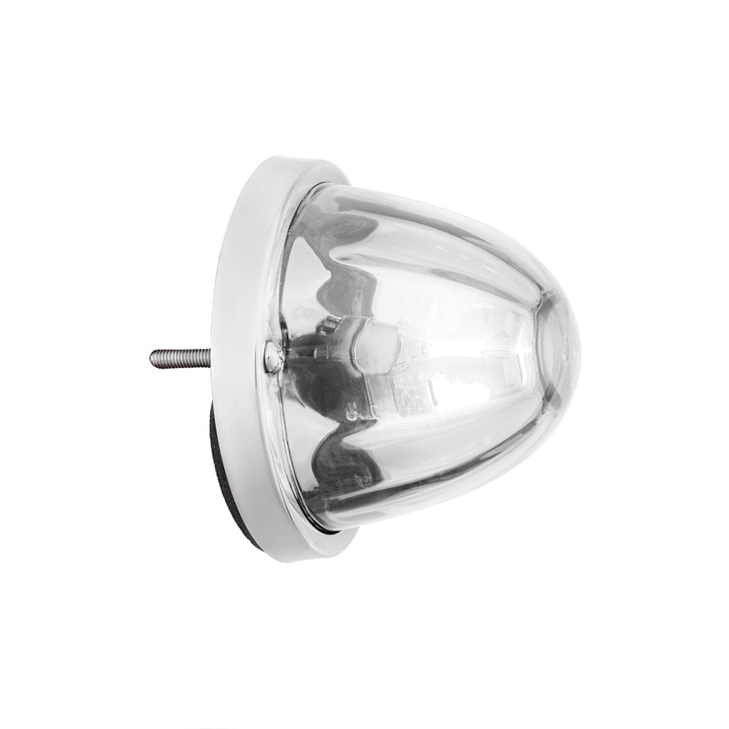 UltraBurst Glass Lens White Dual Function 18 LED 360 Degree 1157 LED Bulb Watermelon Light Flush Mount