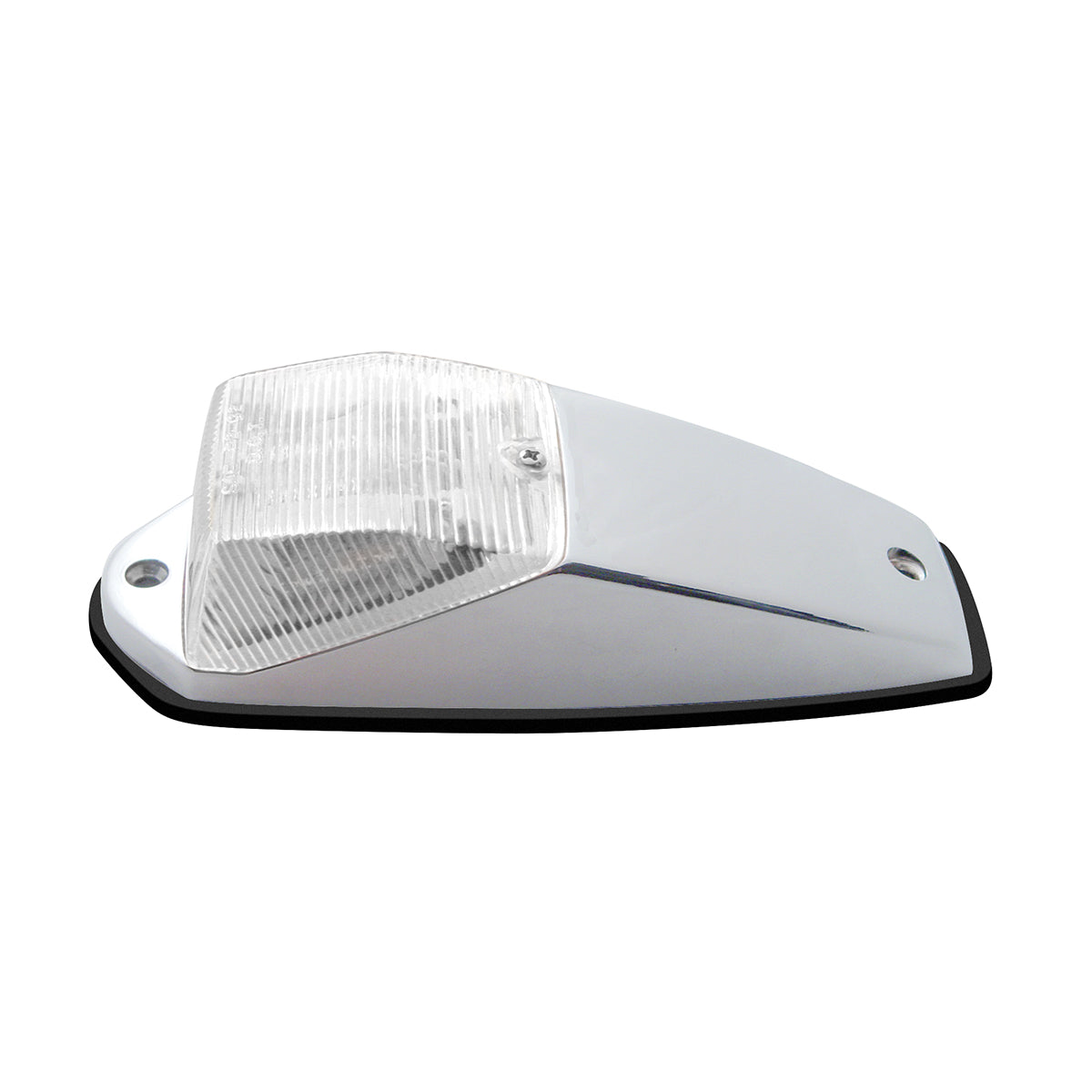 Chrome Plated Metal Pick-Up/SUV Cab Light with 15 LED Amber Square Cab Light