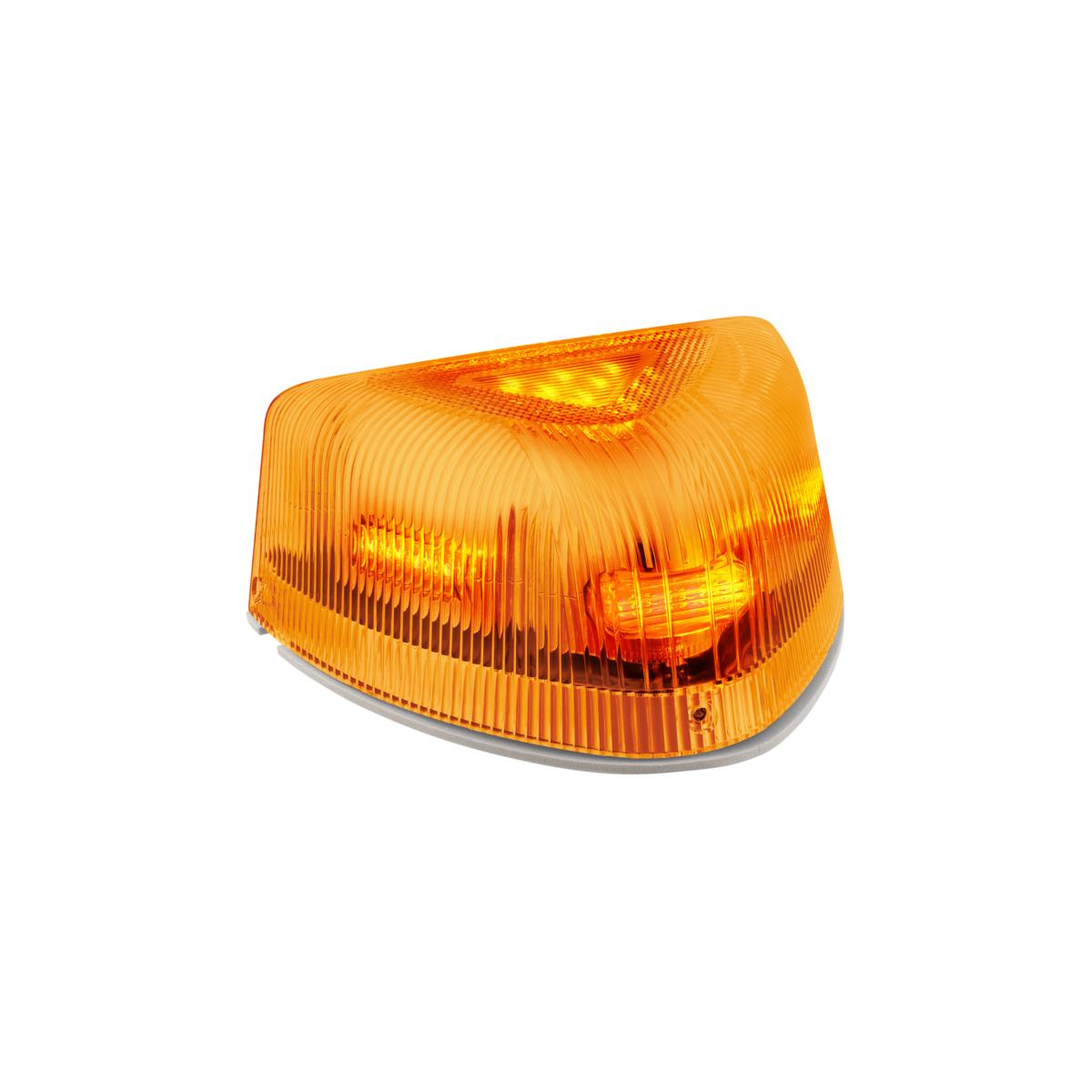 Peterbilt Headlight Housing Turn Signal Light with Chrome Base