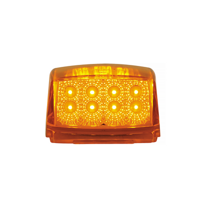 17 LED Amber Reflector Square Cab Light for Grakon 5000 Style Housing