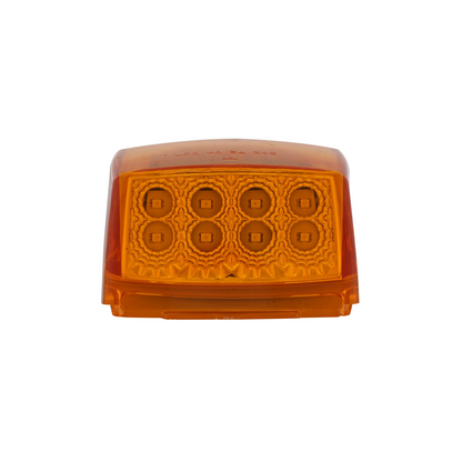 17 LED Amber Reflector Square Cab Light for Grakon 5000 Style Housing
