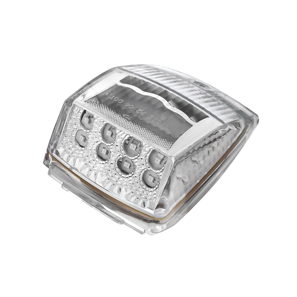 17 LED Amber Reflector Square Cab Light for Grakon 5000 Style Housing