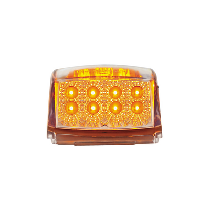 17 LED Amber Reflector Square Cab Light for Grakon 5000 Style Housing