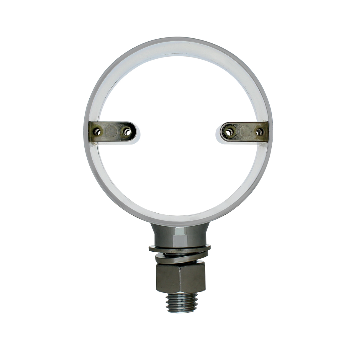 Chrome Die Cast Double Face Pedestal Light Housing