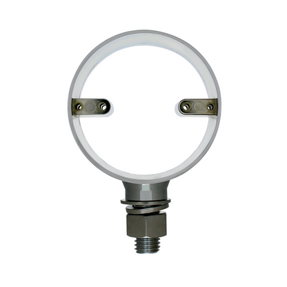Chrome Die Cast Double Face Pedestal Light Housing