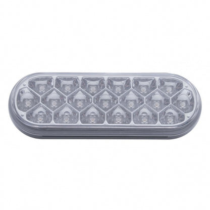 Red Stop/Turn/Tail 19 LED 6" Oval Reflector Light