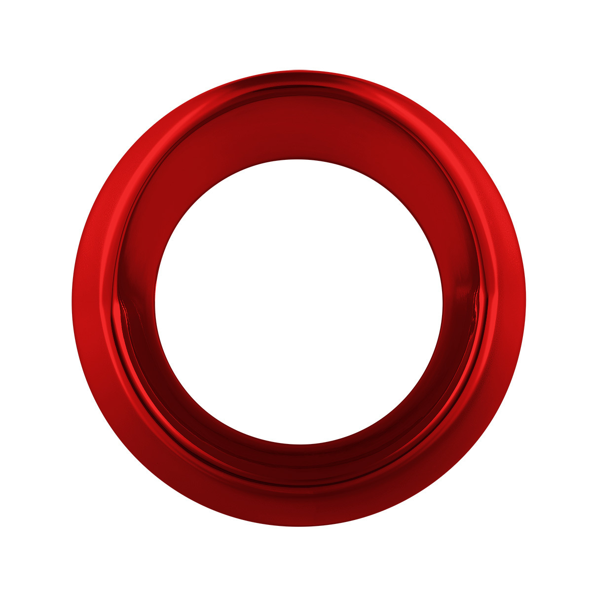 Colored 2 3/8" Gauge Cover with Visor