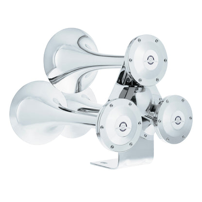 3 Trumpets "Competition Series" Chrome Train Horn
