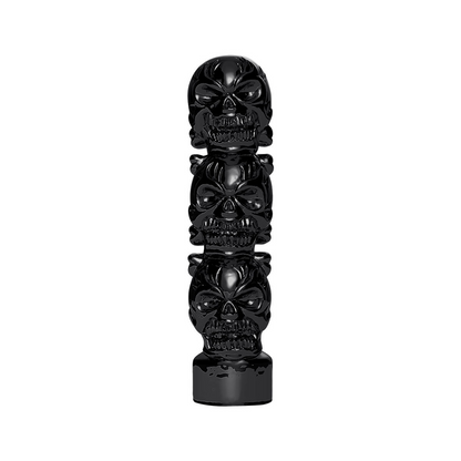 Colored 1/2"-13 Thread-On 3 Skull Gearshift Knob