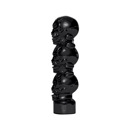 Colored 1/2"-13 Thread-On 3 Skull Gearshift Knob