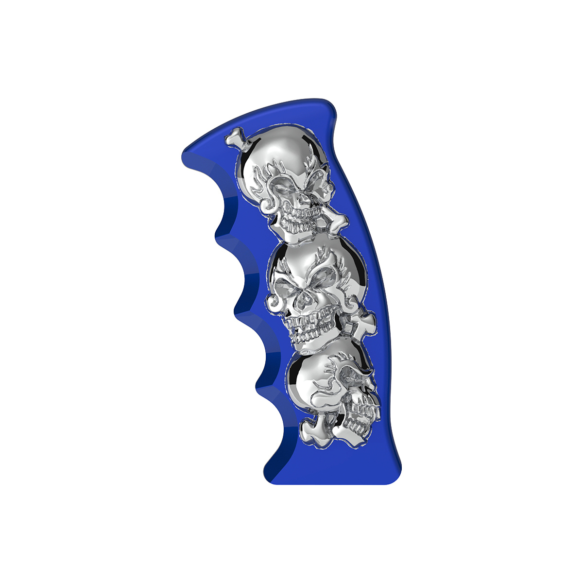 Thread-On Skulls Pistol Grip Gearshift Knob