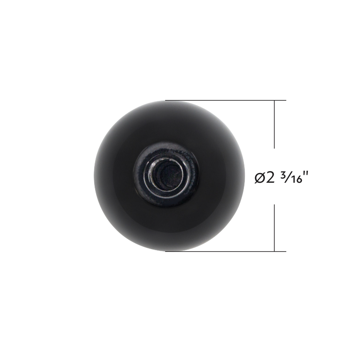 Colored 1/2"-13 Thread-On Bristol Gearshift Knob