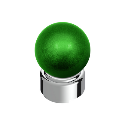 Colored Thread-On Bristol Gearshift Knob with 9/10 Speed Adapter