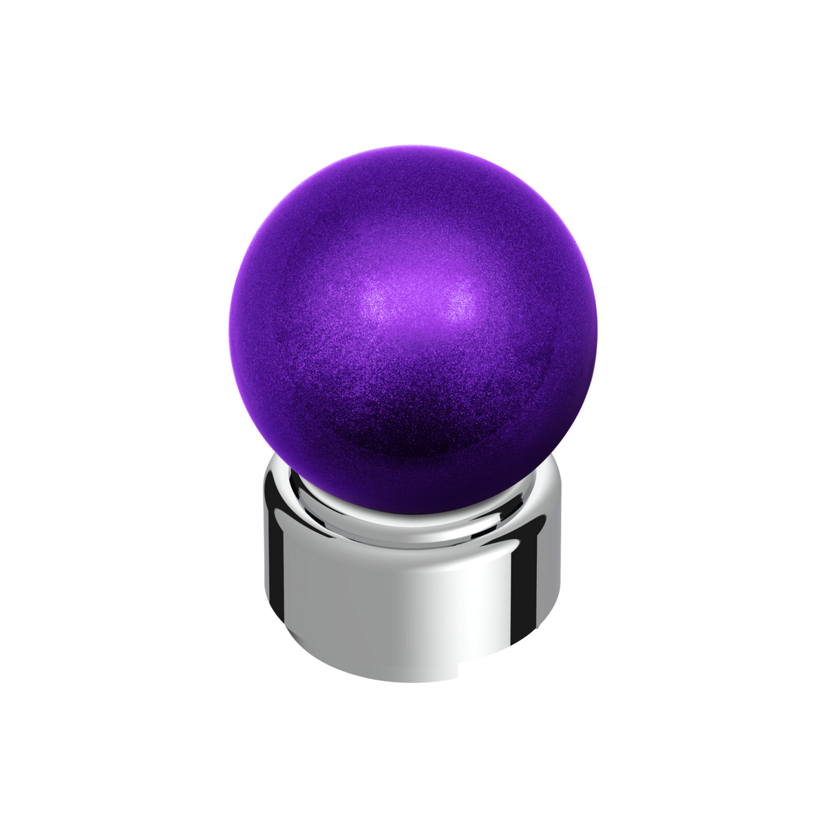 Colored Thread-On Bristol Gearshift Knob with 9/10 Speed Adapter