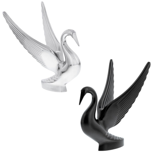Die-Cast Swan Hood Ornament
