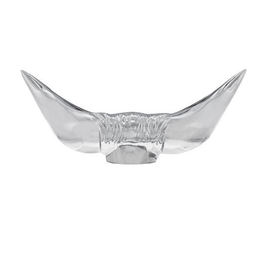 Die-Cast Bull Horn Hood Ornament