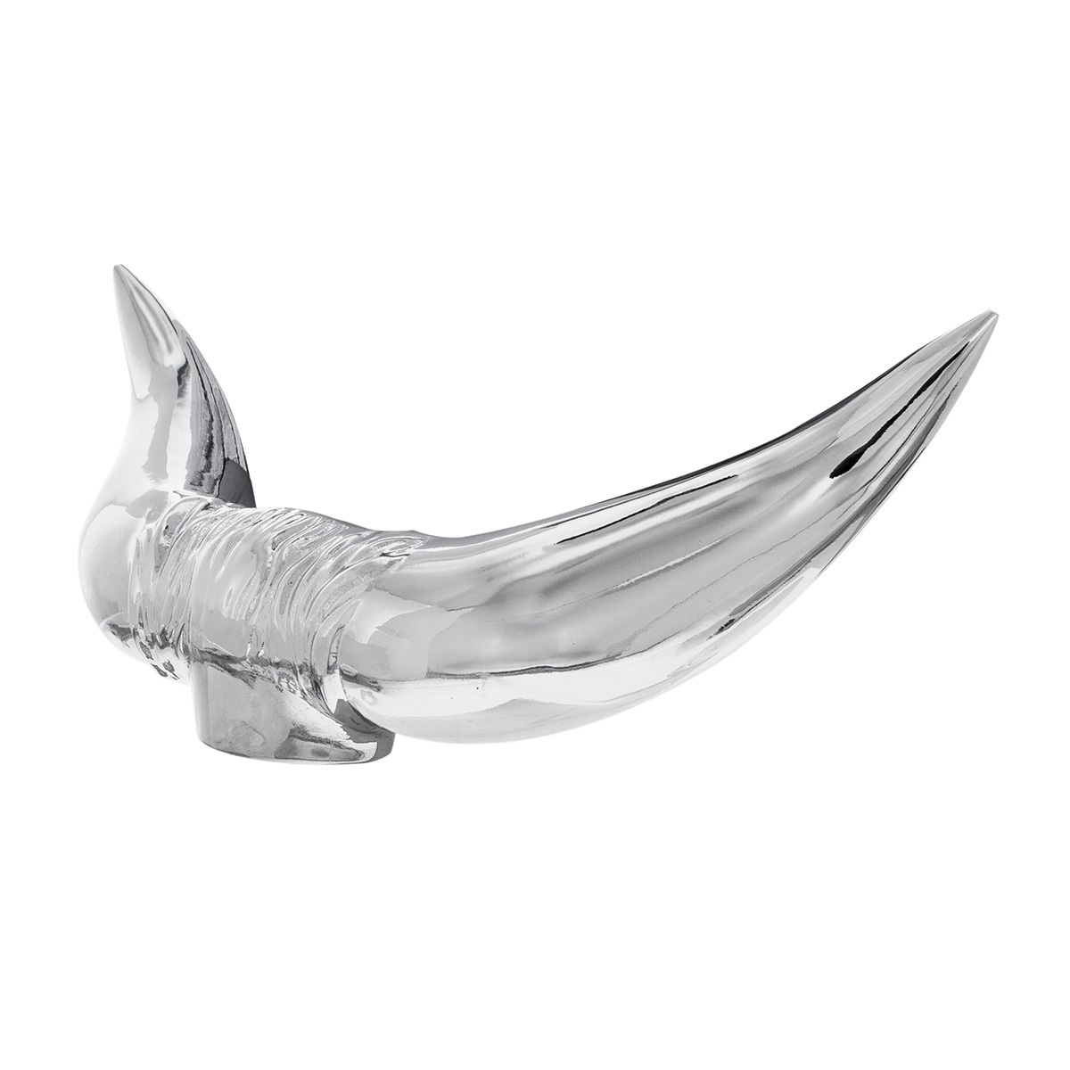 Die-Cast Bull Horn Hood Ornament