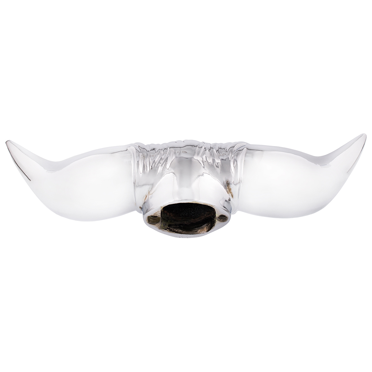 Die-Cast Bull Horn Hood Ornament