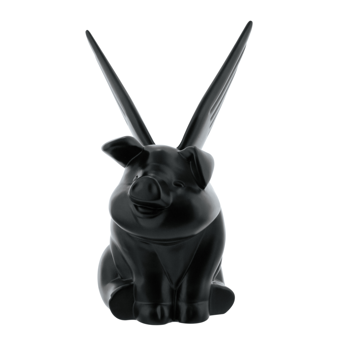 Die-Cast Flying Pig Hood Ornament