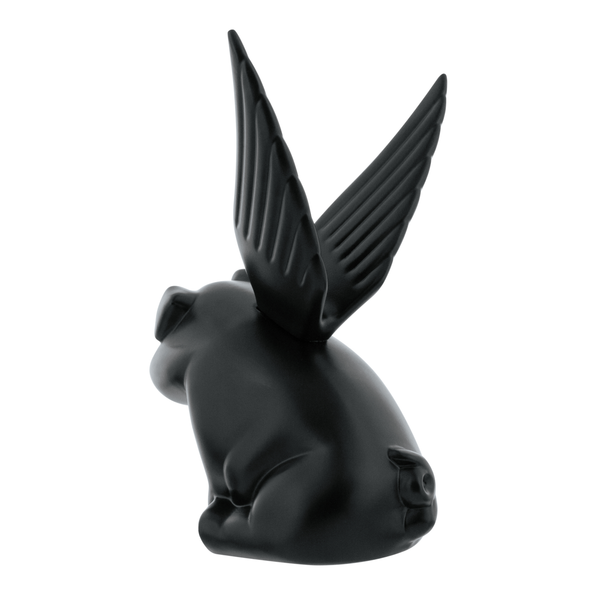 Die-Cast Flying Pig Hood Ornament