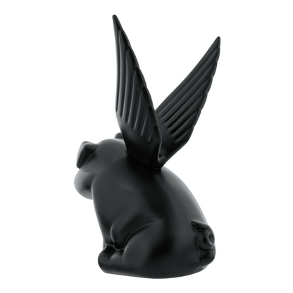 Die-Cast Flying Pig Hood Ornament