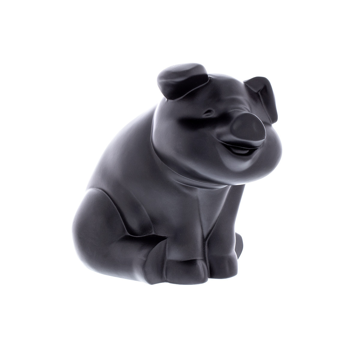 Die-Cast Sitting Pig Hood Ornament