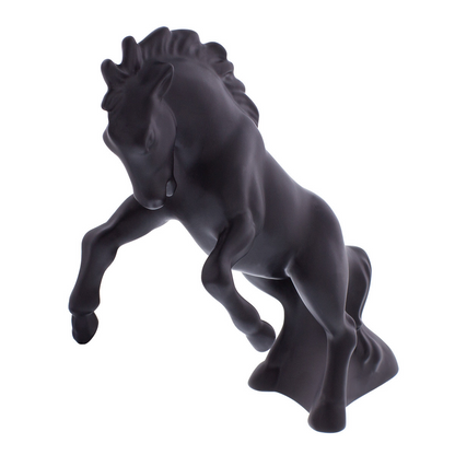 Die-Cast Fighting Stallion Hood Ornament