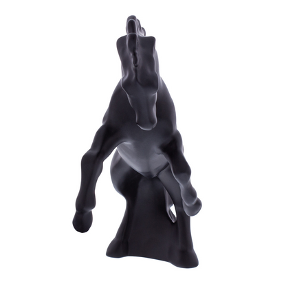 Die-Cast Fighting Stallion Hood Ornament