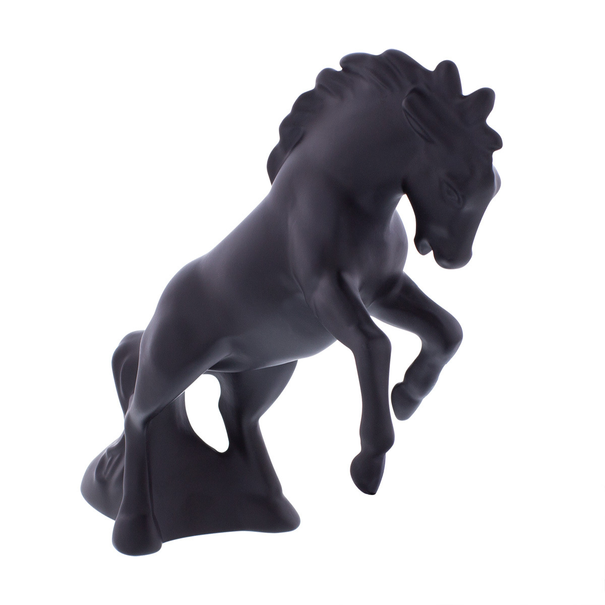 Die-Cast Fighting Stallion Hood Ornament