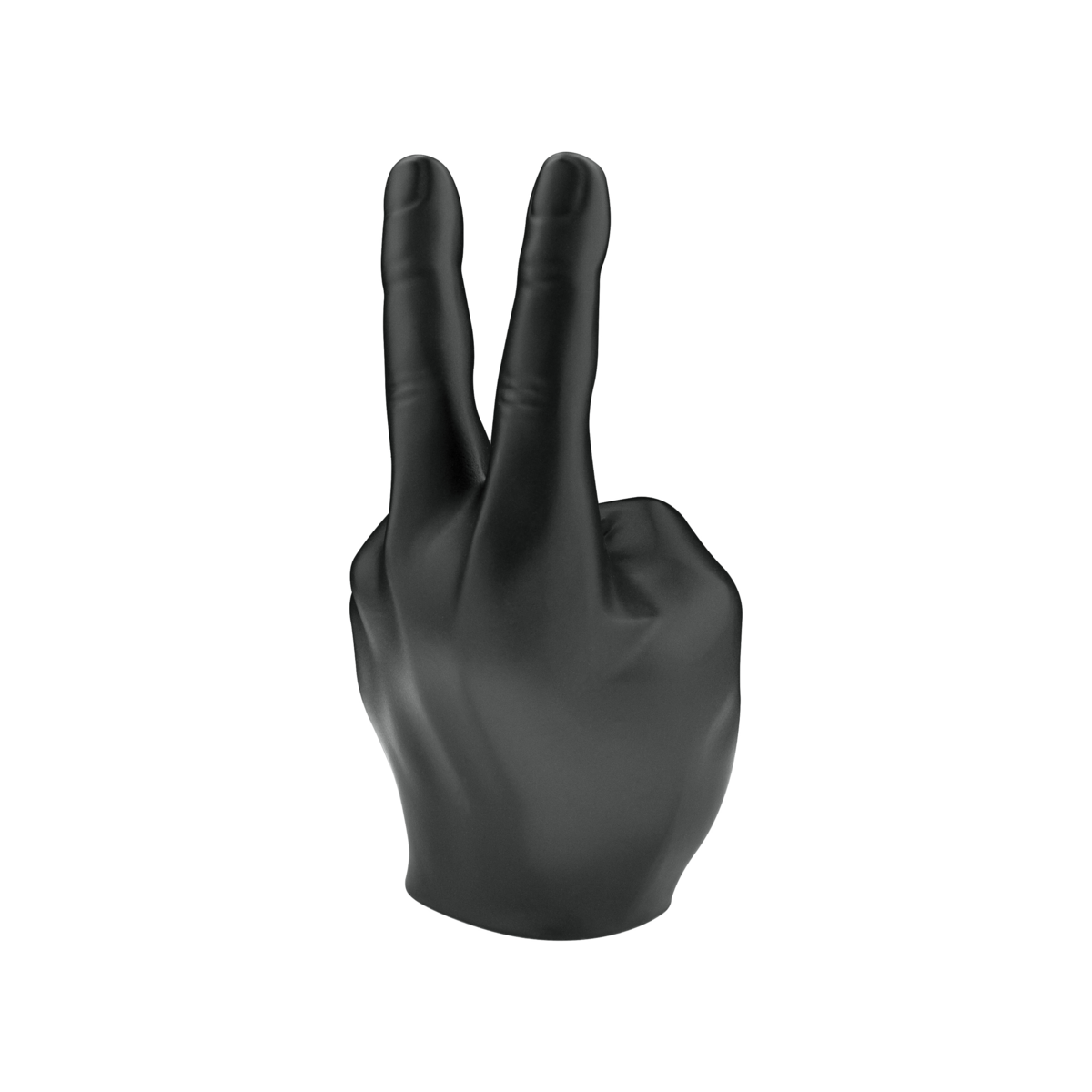 Die-Cast Peace Sign Hood Ornament