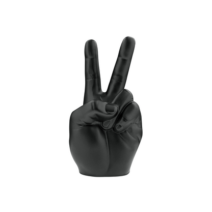 Die-Cast Peace Sign Hood Ornament