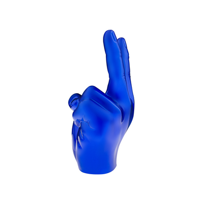 Die-Cast Peace Sign Hood Ornament