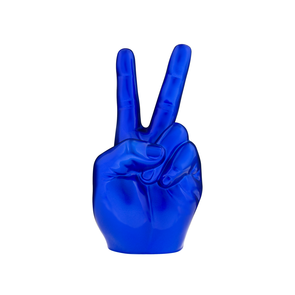 Die-Cast Peace Sign Hood Ornament