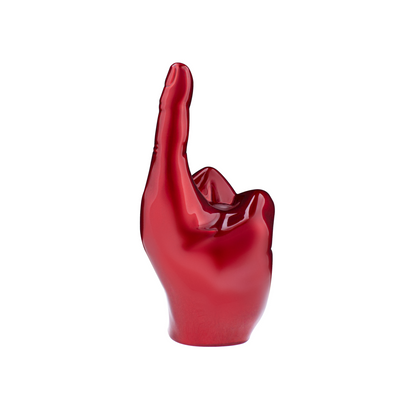 Die-Cast Peace Sign Hood Ornament
