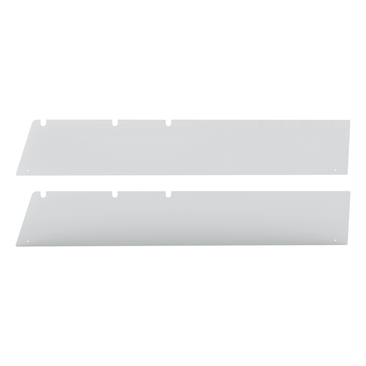 Pair of International 4700 1998-2001 Stainless Steel 5" Chop Top Window Trim