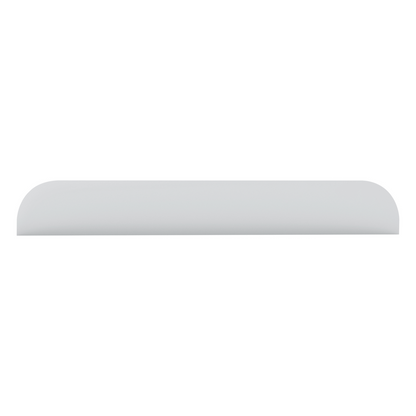 Western Star 49X Flat Day Cab 2021-2026 Stainless Steel 5" Chop Top Rear Sleeper Window Trim