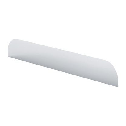 Western Star 49X Flat Day Cab 2021-2026 Stainless Steel 5" Chop Top Rear Sleeper Window Trim