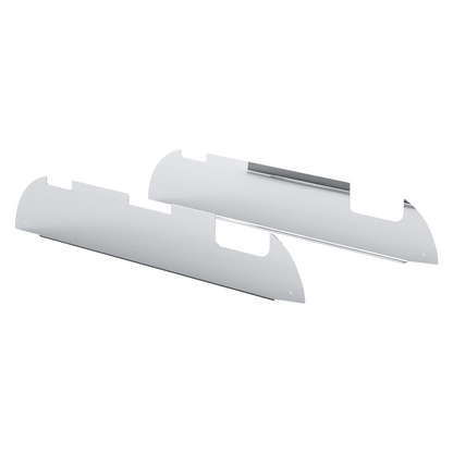 Pair of Mack Pinnacle CH 2006 and Newer Stainless Steel Cop Top Window Trim