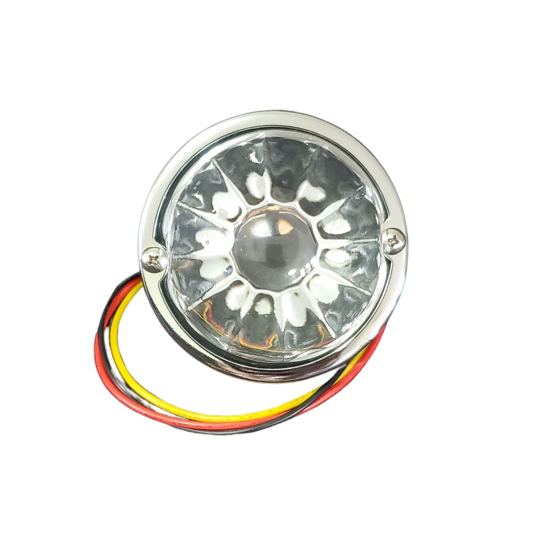 InfinityBEAM Dual Color Red to Amber H11 Star Pattern Glass Watermelon Light