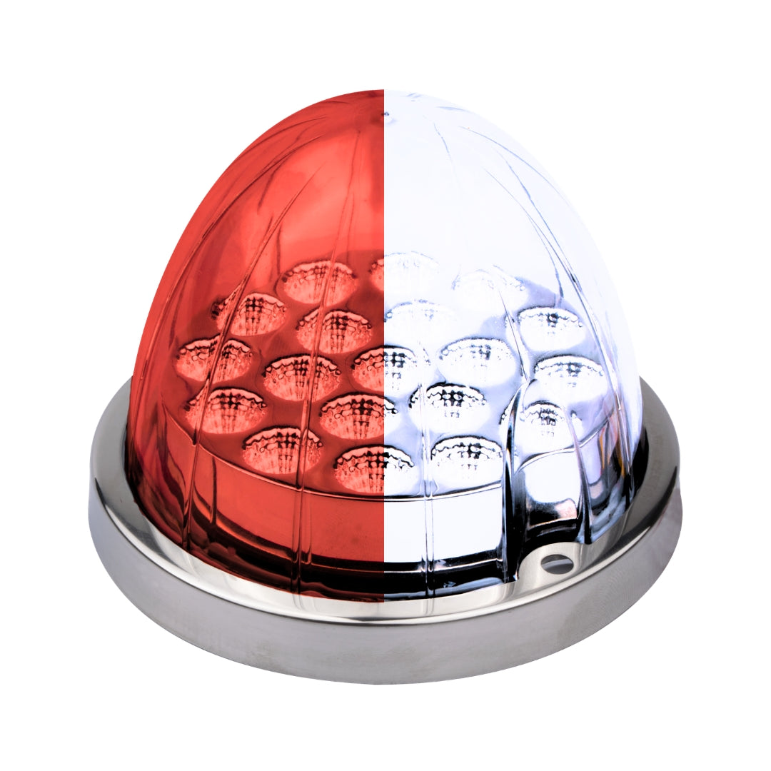 LOADED Series Dual-Color Red To White 19 LED 3.5" Watermelon Light