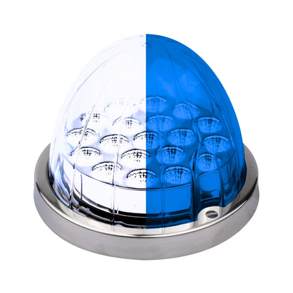 LOADED Series Dual-Color White To Blue 19 LED 3.5" Watermelon Light