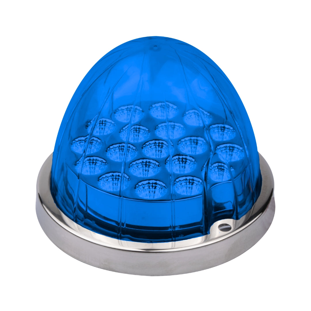 LOADED Series Dual-Color White To Blue 19 LED 3.5" Watermelon Light