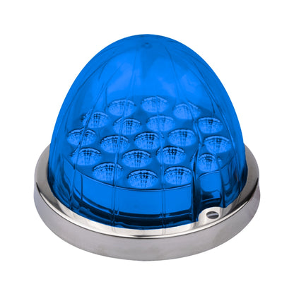 LOADED Series Dual-Color White To Blue 19 LED 3.5" Watermelon Light